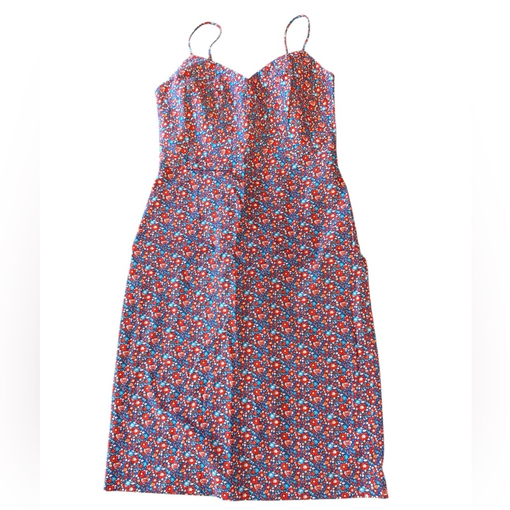 J.Crew Betsey Ann Floral Dress Liberty Fabrics – Size 4 (New Without Tags) - Picture 2 of 6